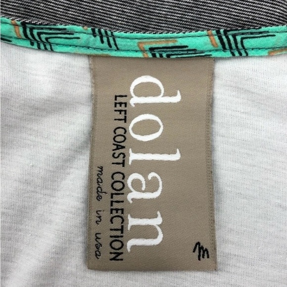 Anthropologie Dolan Left Coast Gray Tie Front T-Shirt Dress, Casual Minimalist M - Picture 6 of 8